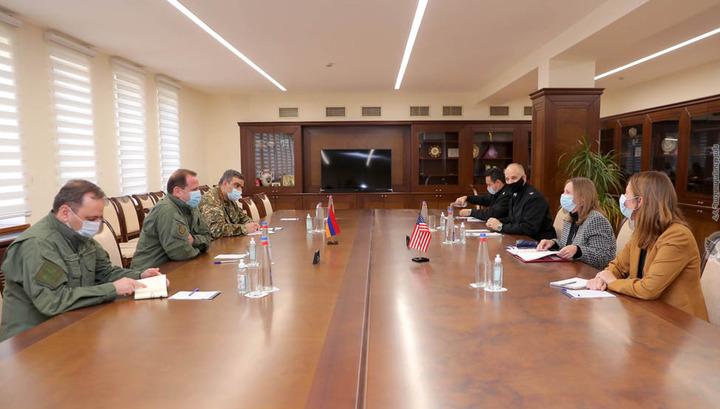 Դավիթ Տոնոյանն ընդունել է ՀՀ-ում ԱՄՆ արտակարգ և լիազոր դեսպանին