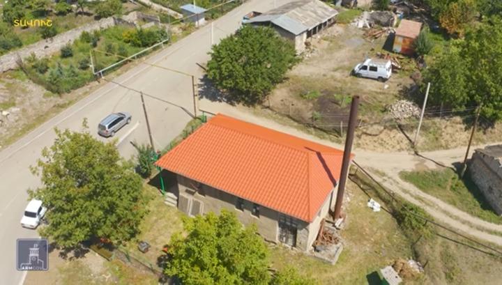 Տավուշում նորոգվում են հրետակոծությունից վնասված տները