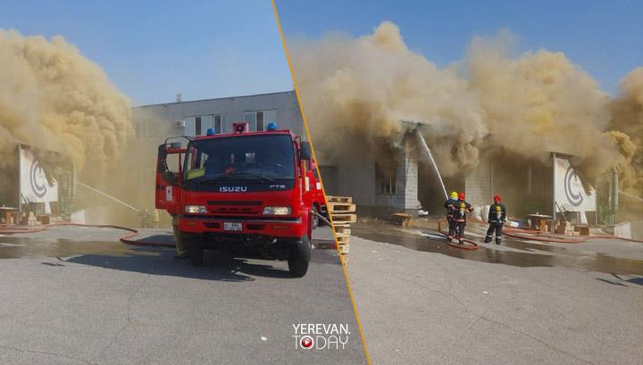 Խոշոր հրդեհ Երևանում