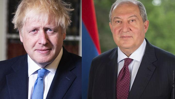 ՀՀ նախագահը Մեծ Բրիտանիայի՝ COVID19-ով վարակված վարչապետին նամակ է հղել