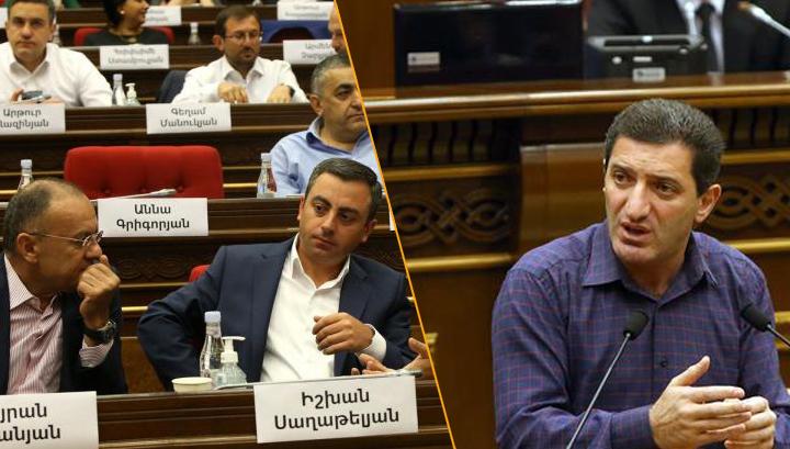 «Հայաստան» խմբակցության պատգամավորներն այցելել են ձերբակալված Գեւորգ Պետրոսյանին