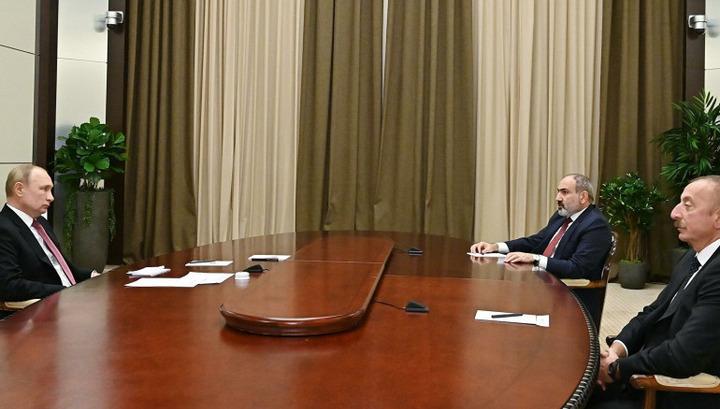 Սոչիում ավարտվել են Պուտին-Փաշինյան-Ալիև բանակցությունները. դրանք տևել են 3 ժամ