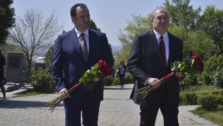 Նախագահ Արմեն Սարգսյանն այցելել է Եռաբլուր