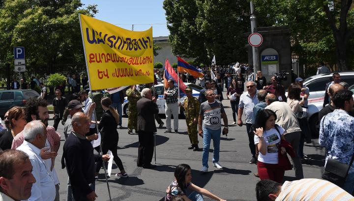 Ցուցարարները պահանջում են ազատ արձակել «Սասնա ծռեր»-ին. Լուսանկարներ. Թարմացվում է