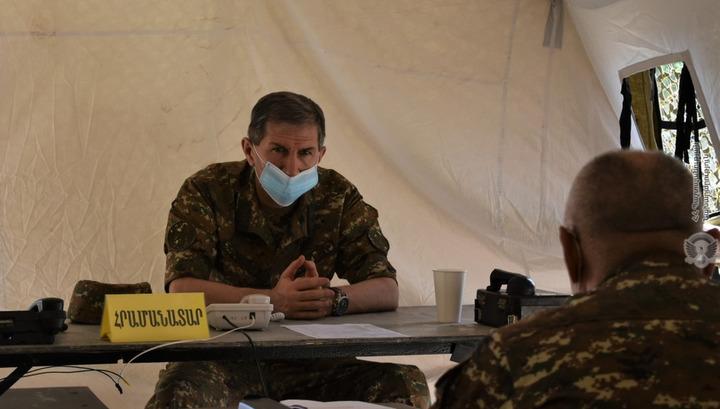 Գլխավոր շտաբի պետն այցելել է զորամիավորումներ