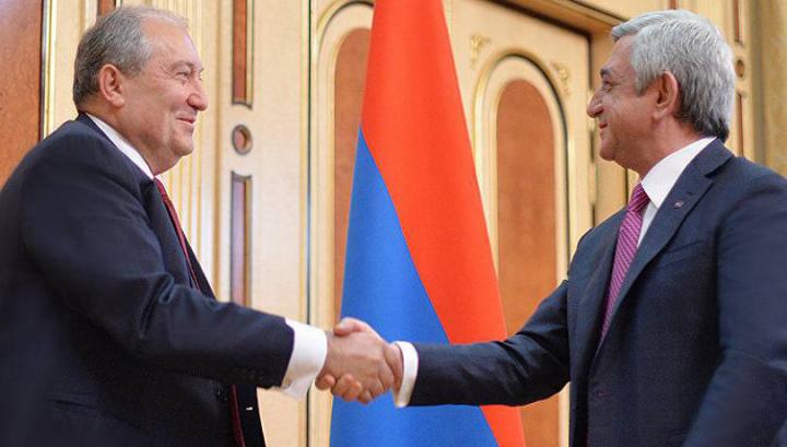 Սերժ Սարգսյանը շնորհավորել է Արմեն Սարգսյանին