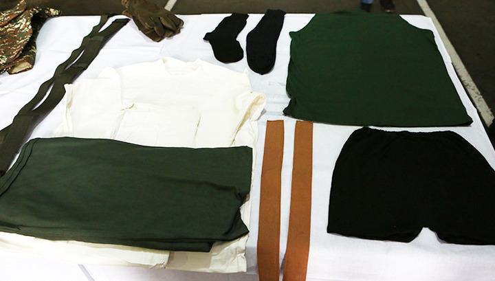 Զորամասում հայտնաբերվել է շուրջ 10 000 անորակ վարտիք. ՊՆ