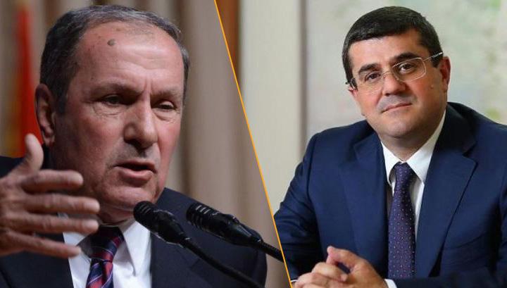 Լևոն Տեր-Պետրոսյանն իր առանձնատանը հանդիպել է ԼՂՀ նախագահին