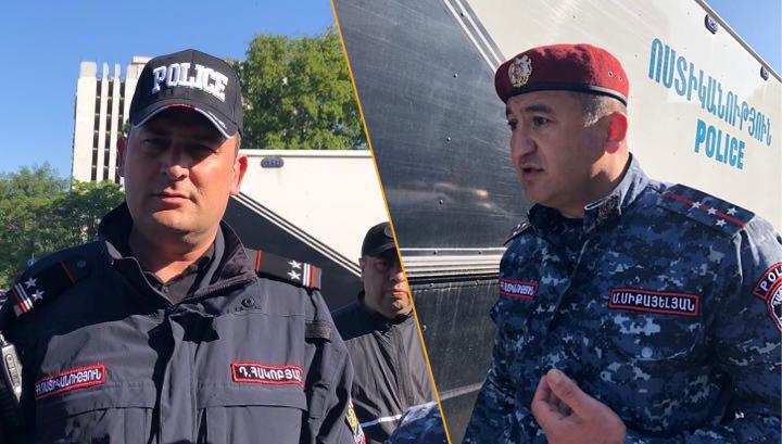 Հիշեք այս դեմքերը․ ոստիկանության փոխգնդապետ Դ․ Հակոբյան, կապիտան Մ․ Միքայելյան