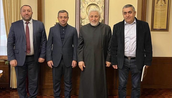 Արմեն Ռուստամյանն ու Իշխան Սաղաթելյանը աշխատանքային այցով գտնվում են Մոսկվայում