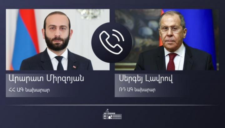 Միրզոյանն ու Լավրովը քննարկել են տիրող անվտանգային իրավիճակը