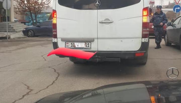 Ոստիկանությունը երթևեկում է՝ համարները փակած․ Գեղամ Պետրոսյան