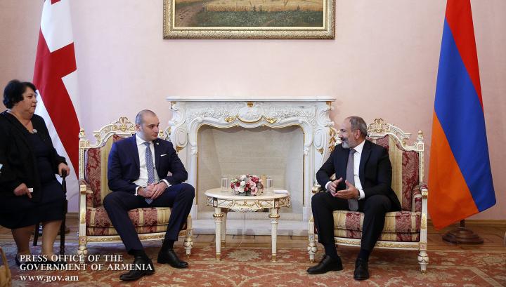 Հայաստանն ու Վրաստանը պայմանավորվել են առևտրաշրջանառությունը հասցնել 1 մլրդ դոլարի. Փաշինյան