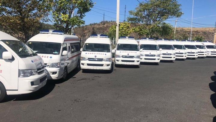 Չինաստանը շտապ օգնության 200 մեքենա է նվիրաբերել Հայաստանին