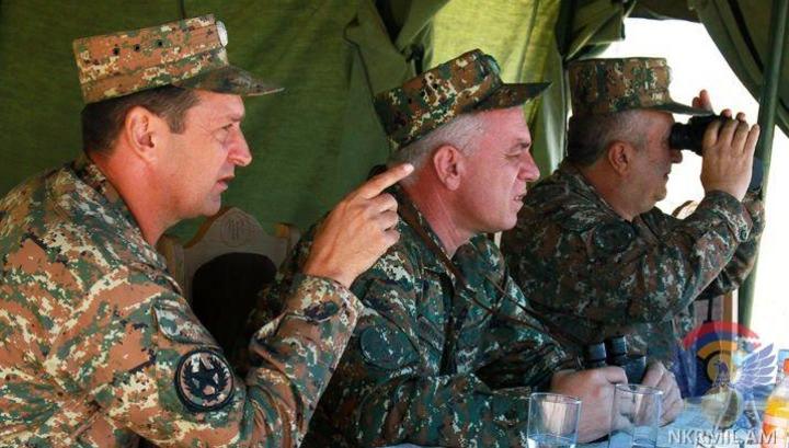 Արցախում հերթական զորավարժությունն է անցկացվել