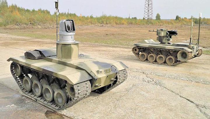 Կադրեր՝ ռուսական մարտական ռոբոտների փորձարկումներից