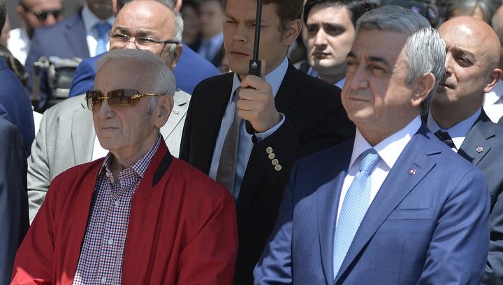 Սերժ Սարգսյանի ցավակցական ուղերձը՝ Ազնավուրի մահվան առիթով