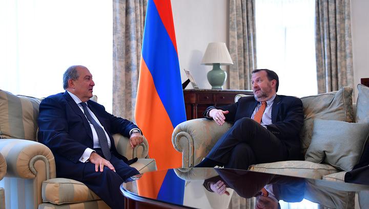 ԱՄՆ դեսպանի հետ հրաժեշտի հանդիպում՝ նախագահականում