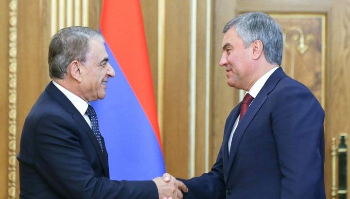 ԱԺ և Պետդումայի նախագահները հանդիպել են