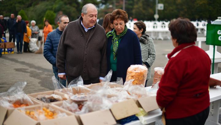 Արմեն Սարգսյանը կիրակին անցկացրել է Արցախում. լուսանկարներ