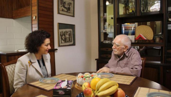 Աննա Հակոբյանն այցելել է Արմեն Ջիգարխանյանին