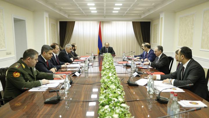 Նիկոլ Փաշինյանի գլխավորությամբ տեղի է ունեցել Անվտանգության խորհրդի հերթական նիստը