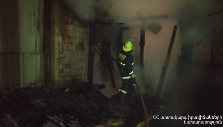 Խոշոր հրդեհ Երևանի Վանթյան փողոցում․ տարհանվել է 9 քաղաքացի