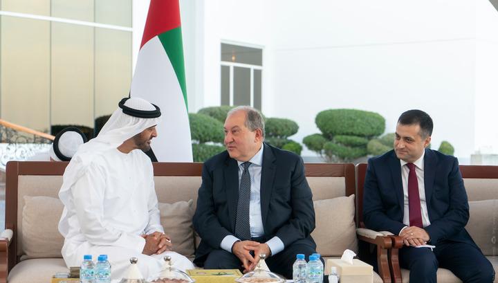 ՀՀ նախագահը և Աբու Դաբիի թագաժառանգը քննարկել են փոխգործակցությունը