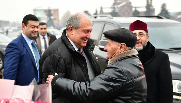 Նախագահի՝ հոգևոր ու մշակութային օրակարգով այցը Գյումրի