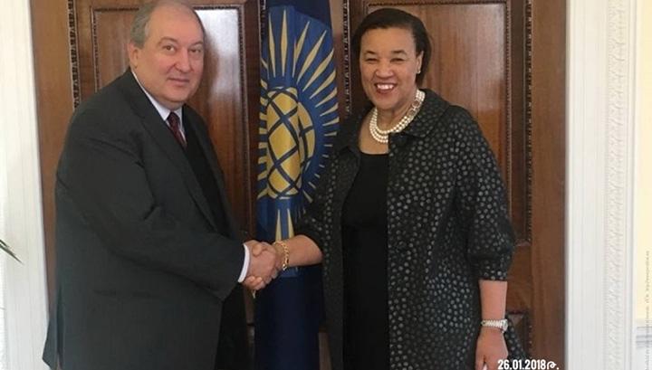 ՀՀ  նախագահը նամակ է հղել Ազգերի համագործակցության գլխավոր քարտուղարին