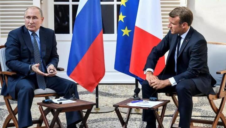 Մակրոնն ու Պուտինը քննարկել են իրավիճակը Ղարաբաղում