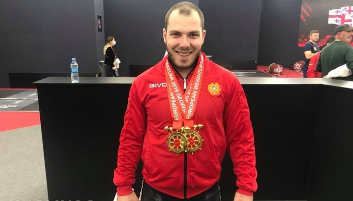 Ծանրամարտի Եվրոպայի ոսկե և բրոնզե մեդալ ունենք