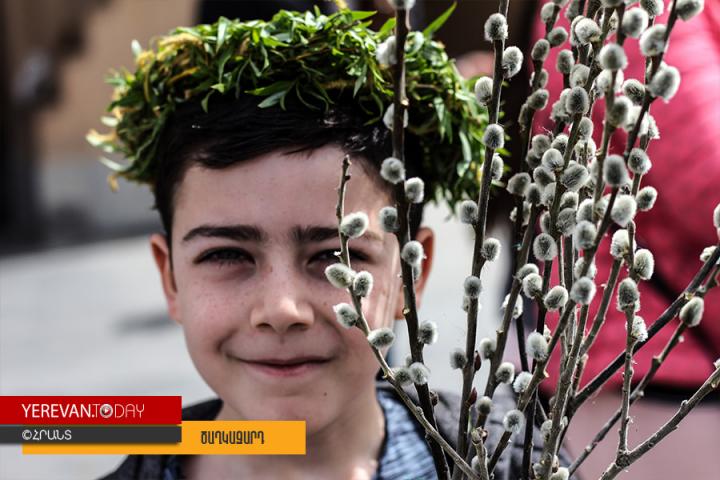 Ծաղկազարդը՝ Երևանում․ ֆոտոռեպորտաժ