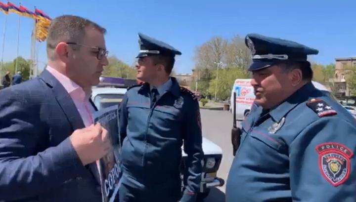 Նարեկ Մալյանին թույլ չեն տվել իրազեկման ակցիա իրականացնել