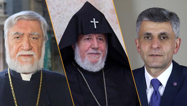 Հայ առաքելական եկեղեցին միշտ լինելու է Արցախի կողքին․ Գարեգին Բ և Արամ Ա կաթողիկոսներ