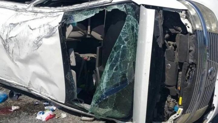 Երևանից Օմսկ ուղևորվող միկրոավտոբուսը վթարվել է