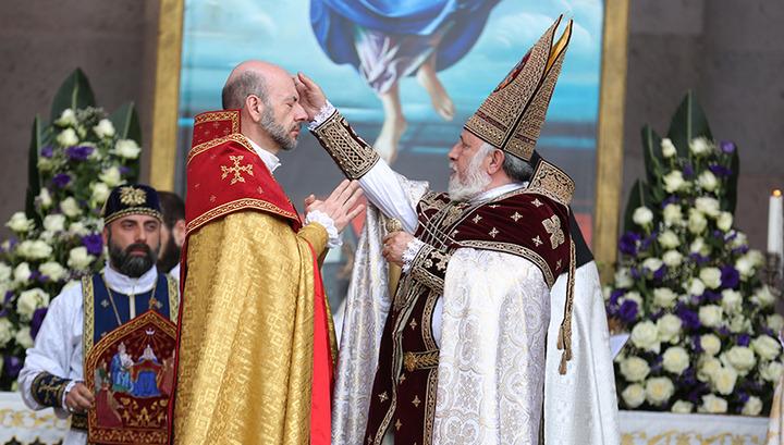 Կաթողիկոսի ձեռամբ 3 եպիսկոպոսներ են ձեռնադրվել