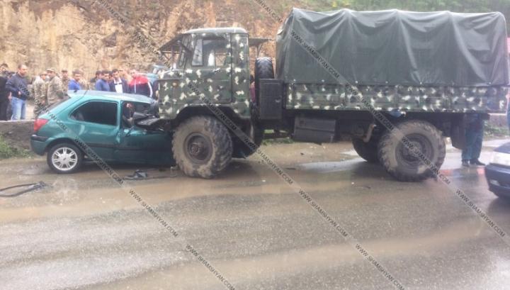 ՊՆ մեքենայի մասնակցությամբ վթար է տեղի ունեցել. կա զոհ և վիրավորներ