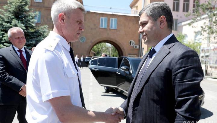 Ռուս սահմանապահները պարգևատրվել են մեդալներով