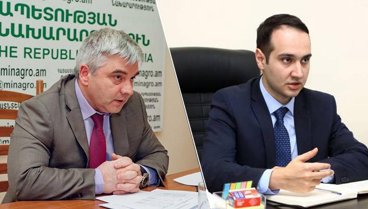 Ավագ Ավանեսյանը և Արտակ Քամալյանը՝ էկոնոմիկայի փոխնախարարներ
