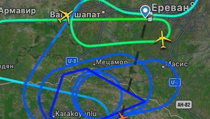 Գիշերը մի շարք ուղղություններից եկած ինքնաթիռները չեն կարողացել վայրէջք կատարել Երևանում