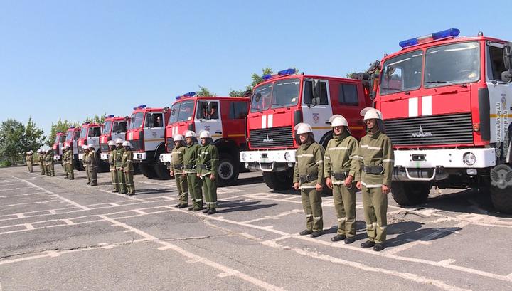 ԶՈւ տեխնիկական բազան համալրվել է նոր հրշեջ մեքենաներով