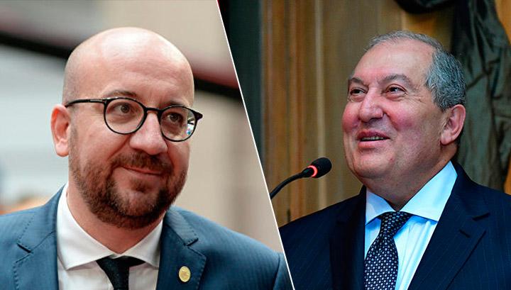 Արմեն Սարգսյանը շնորհավորել է Եվրոպական խորհրդի նախագահին