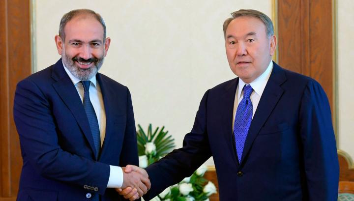 Նիկոլ Փաշինյանը և Նուրսուլթան Նազարբաևը հեռախոսազրույց են ունեցել