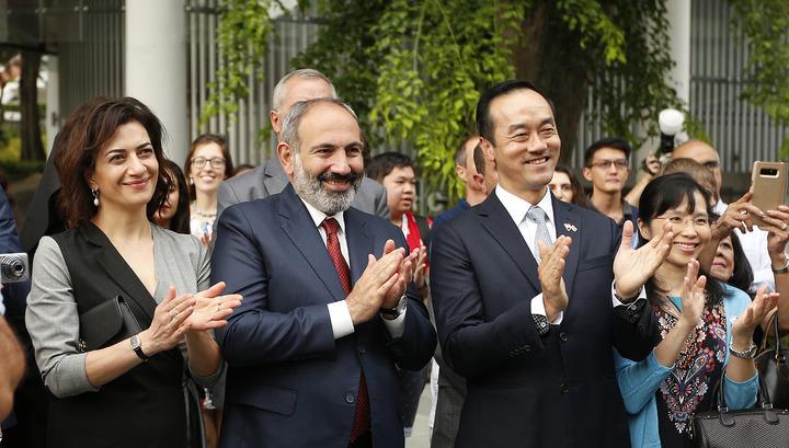 Նիկոլ Փաշինյանը և Աննա Հակոբյանը ժամանել են Սինգապուր