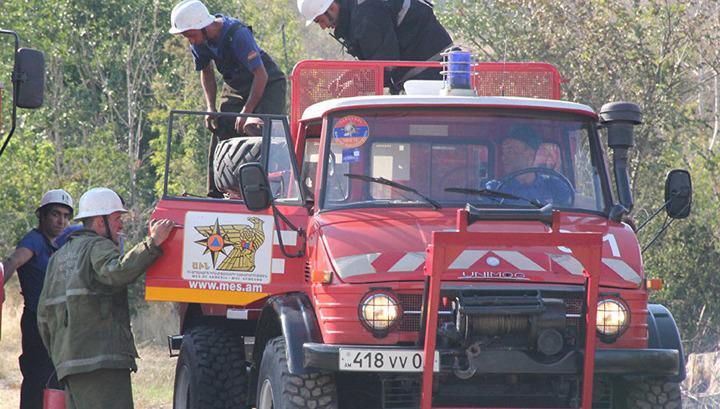 Խոշոր հրդեհ Երևանում՝ խճաքարի գործարանում