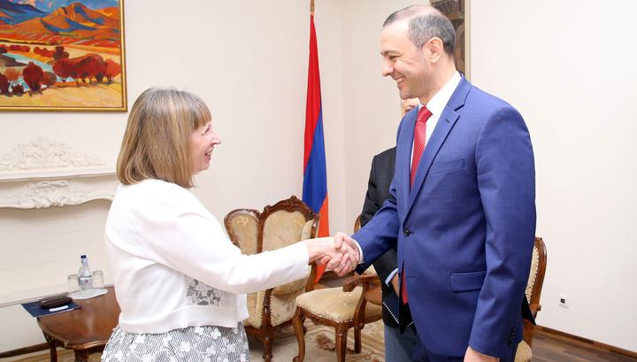 ԱԽ քարտուղարը և ԱՄՆ դեսպանը քննարկել են երկկողմ հարաբերությունները