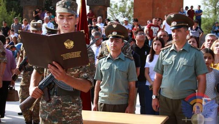 Մեկնարկել են նորակոչիկների երդման արարողությունները