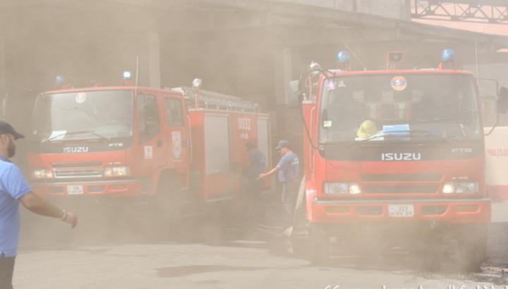 Խոշոր հրդեհ՝ «Ձյունիկ սառնարան» ՍՊԸ-ում