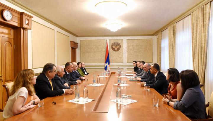 Արցախի նախագահն ընդունել է Համահայկականի տնօրենին